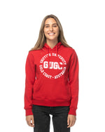 Load image into Gallery viewer, Griffith hoodie red unisex
