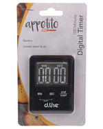 Load image into Gallery viewer, Appetito slimline digital timer
