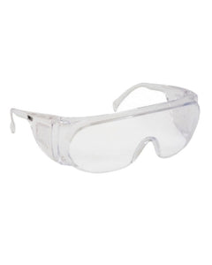 Safety glasses for over spectacles