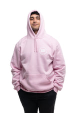 Load image into Gallery viewer, Griffith unisex light pink hoodie
