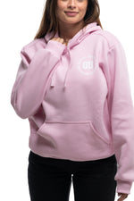 Load image into Gallery viewer, Griffith unisex light pink hoodie
