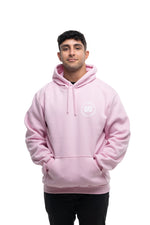 Load image into Gallery viewer, Griffith unisex light pink hoodie
