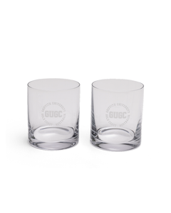 Whiskey glass twin pack